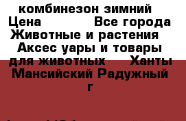 комбинезон зимний › Цена ­ 1 300 - Все города Животные и растения » Аксесcуары и товары для животных   . Ханты-Мансийский,Радужный г.
